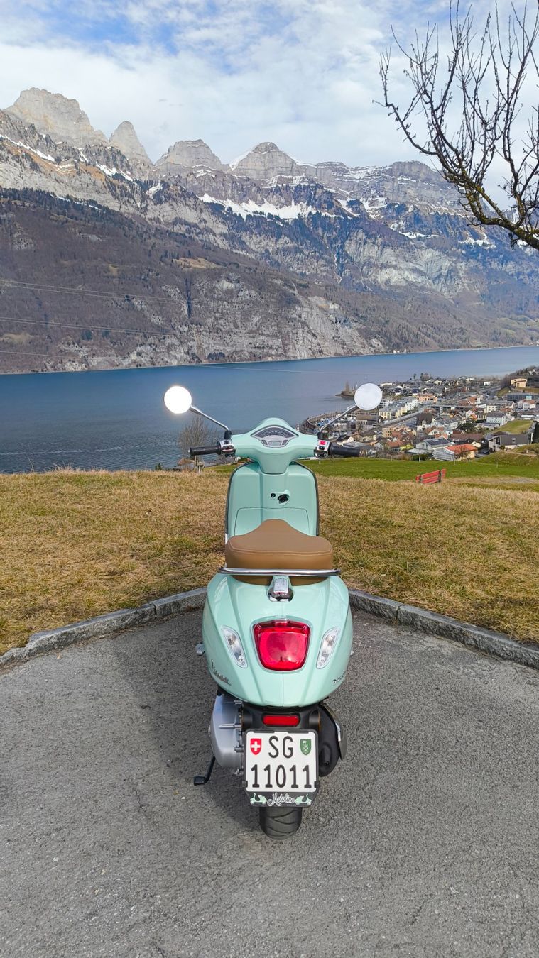 Insegne: Kontrollschild SG 11011 (Motorrad) – Nuovo (secondo la descrizione) da Unterterzen venduto da x0x 1