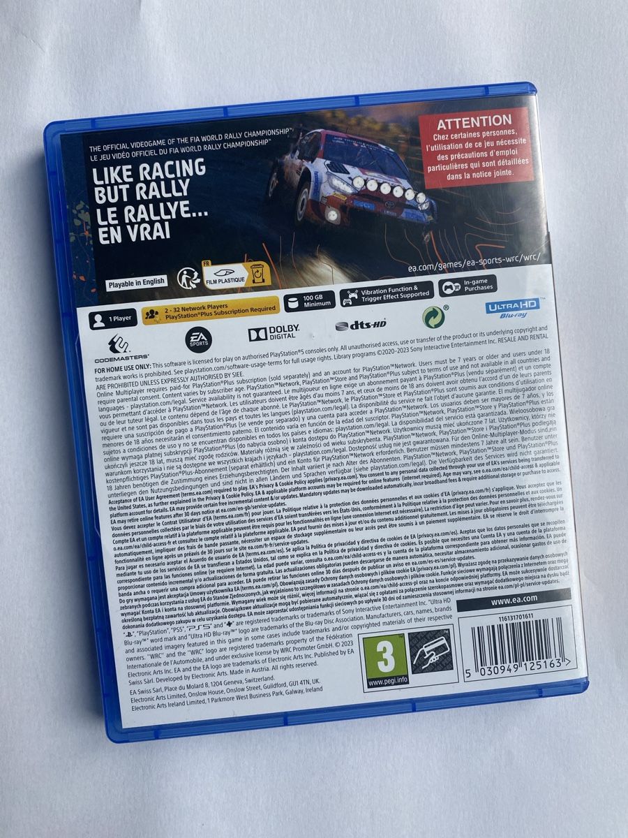 Sony Giochi: 🎮 WRC – PS5 – Usato da Vionnaz venduto da reg_6gx9 1