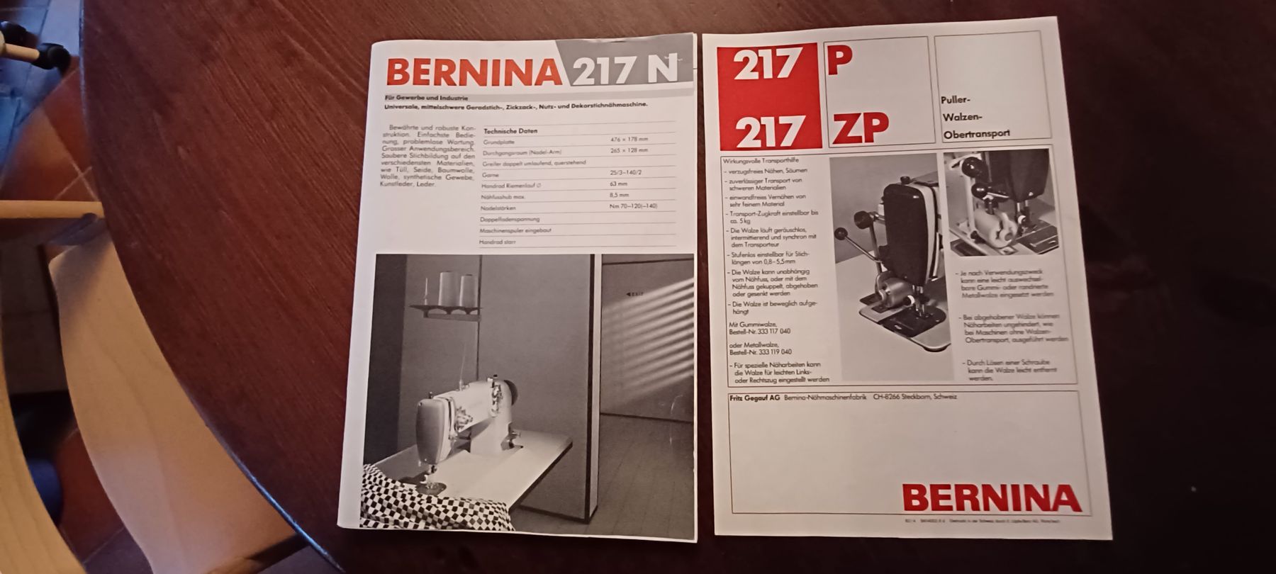 Bernina Macchine da cucire: Bernina 217N-06 – Usato da Hätzingen venduto da Snoopi84 1