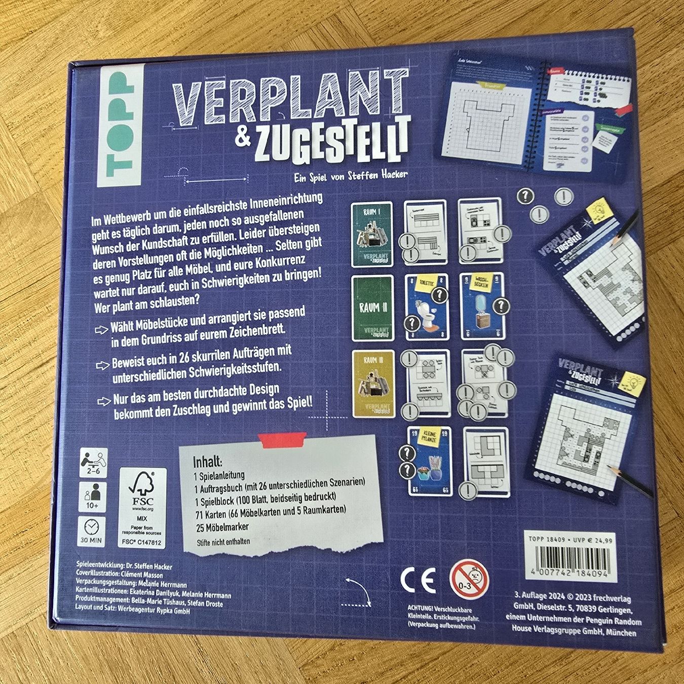 Giochi: Verplant & Zugestellt Board Game – Usato da Basel venduto da DaniJohni 2