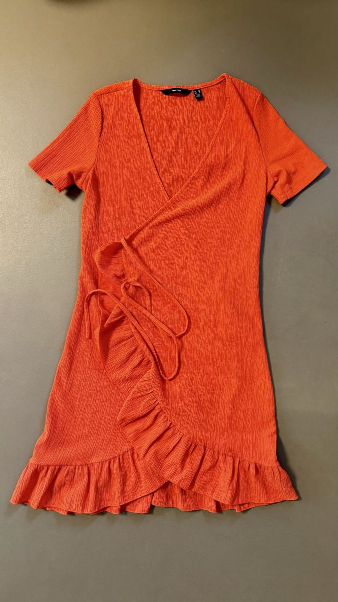 Vero Moda Vestiti: Sommerkleid Orange XS – Usato da Zürich venduto da car_9vrr