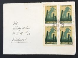 BRIEFUMSCHLAG MILITÄR FELDPOST 5.DIVISION