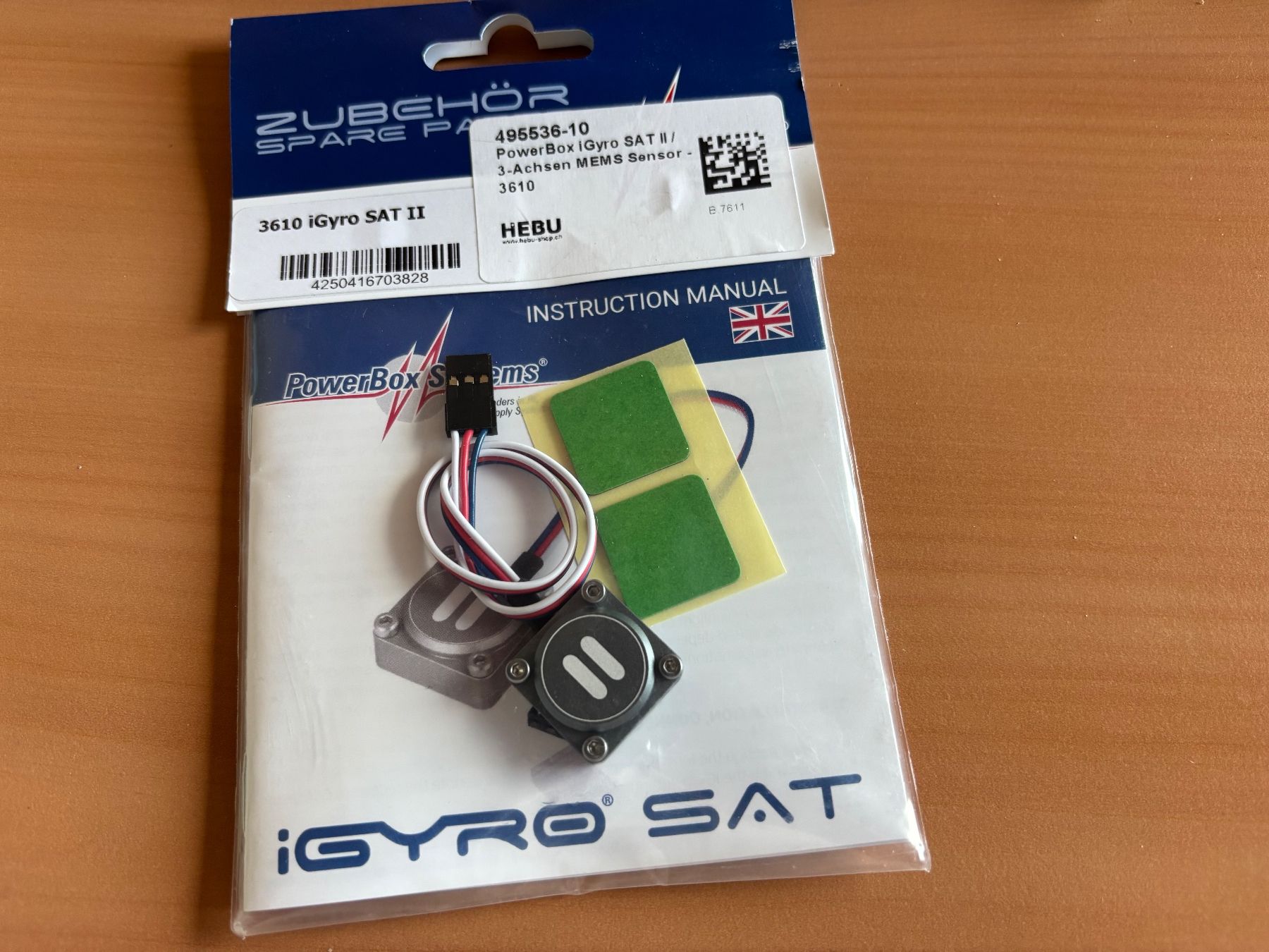 Powerbox Systems Fernsteuerungen: PowerBox iGyro SAT II – Neu und originalverpackt aus Neuenegg von Puerror