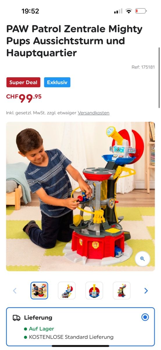 Giocattoli: Paw Patrol Turm – Nuovo (secondo la descrizione) da Rickenbach b. Wil venduto da iah_pg6d 4