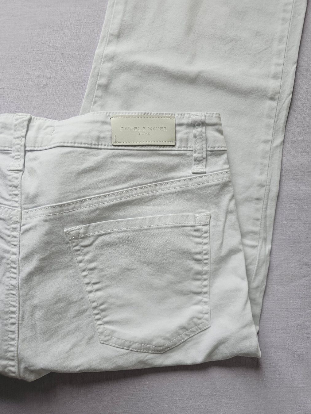 Pantaloni: Weisse Sommer Hose, Daniel & Mayer, Gr. XS – Usato da Ried-Brig venduto da Zzyzx 4