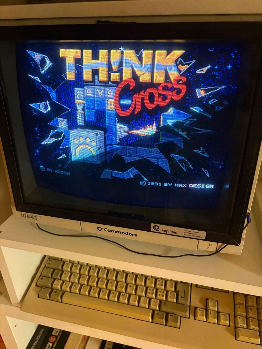 Giochi: Amiga Spiel: TH!NK Cross – Usato da Niederhasli venduto da Manuf0 1