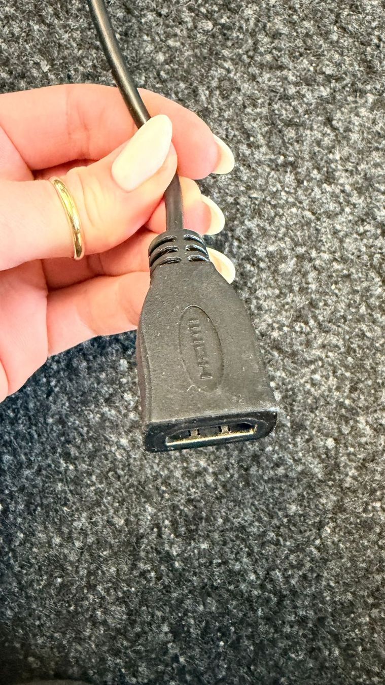 Adattatori: Mini HDMI auf HDMI Adapter – Kabel – Usato da Zürich venduto da Mademoiselle_M 1