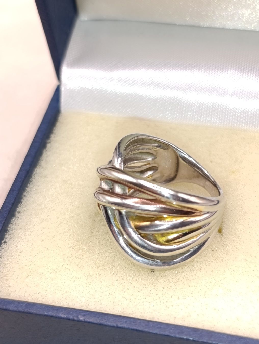 Anelli: Wunderschöne Vintage 925er Silber Ring 80er Top – Usato da Steffisburg venduto da 1.Schmuckschatulle 3