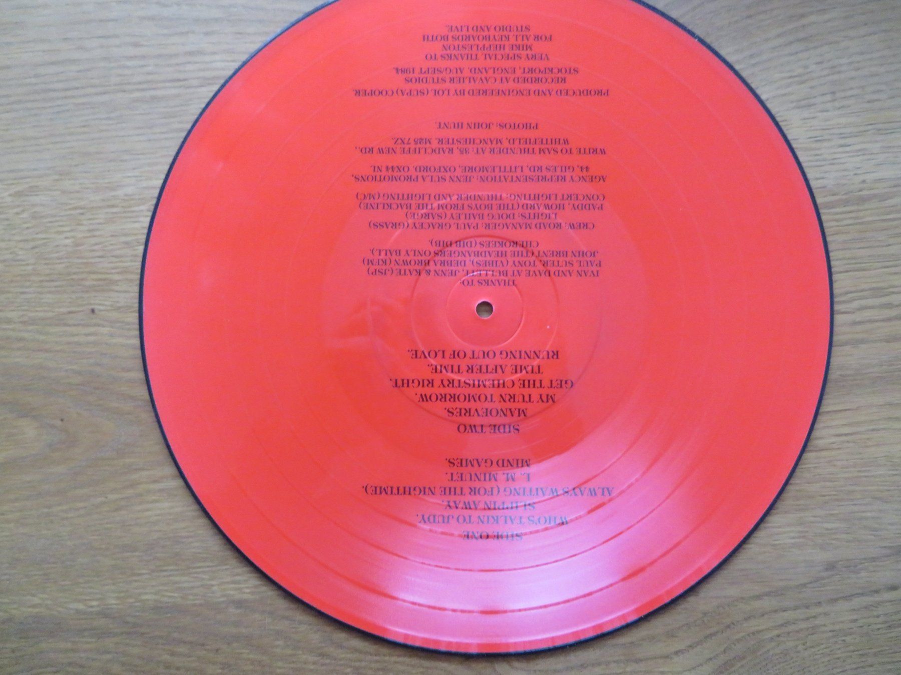 Dischi in vinile: SAM THUNDER MANOEUVRES PICTUR DISC – Nuovo (secondo la descrizione) da Zürich venduto da max_cp5f 1