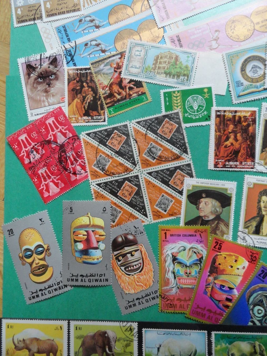 Alle Briefmarken: Kleinlot Naher Osten ca.300 Stk.  +++ – Gebraucht aus stäfa von brandy66 2
