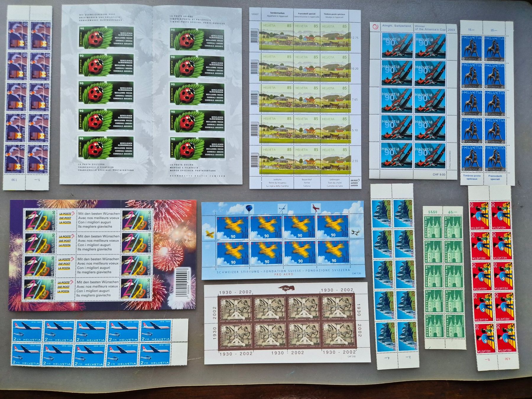 Alle Briefmarken: Frankaturware 100 CHF. GRATISLIEFERUNG ! – Neu (gemäss Beschreibung) aus Horgen von frankatur