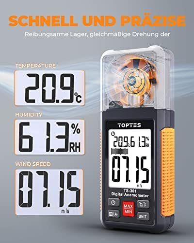 Misurare: TS-301 Digitaler Windmesser 2 26-Zoll-LCD-Bildschirm Wind – Nuovo e nell'imballaggio originale da Hundwil venduto da Stallone5 3