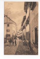 THUSIS No. 2 Alt-Thusis - Gasse mit Maultier