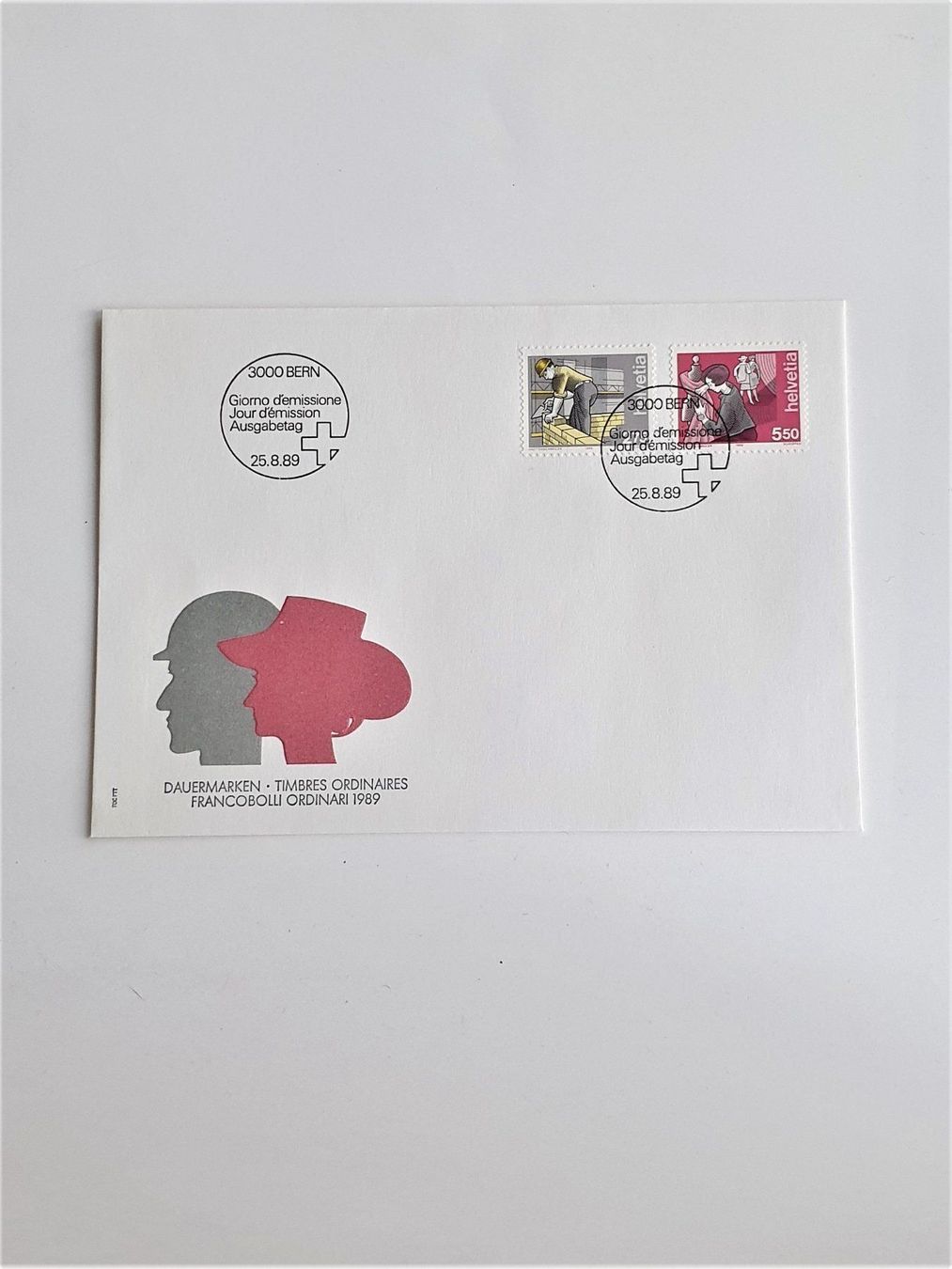 Alle Briefmarken: (99) Brief  1989/90 "Mensch und Beruf" – Gebraucht aus Schwarzhäusern von Inot3