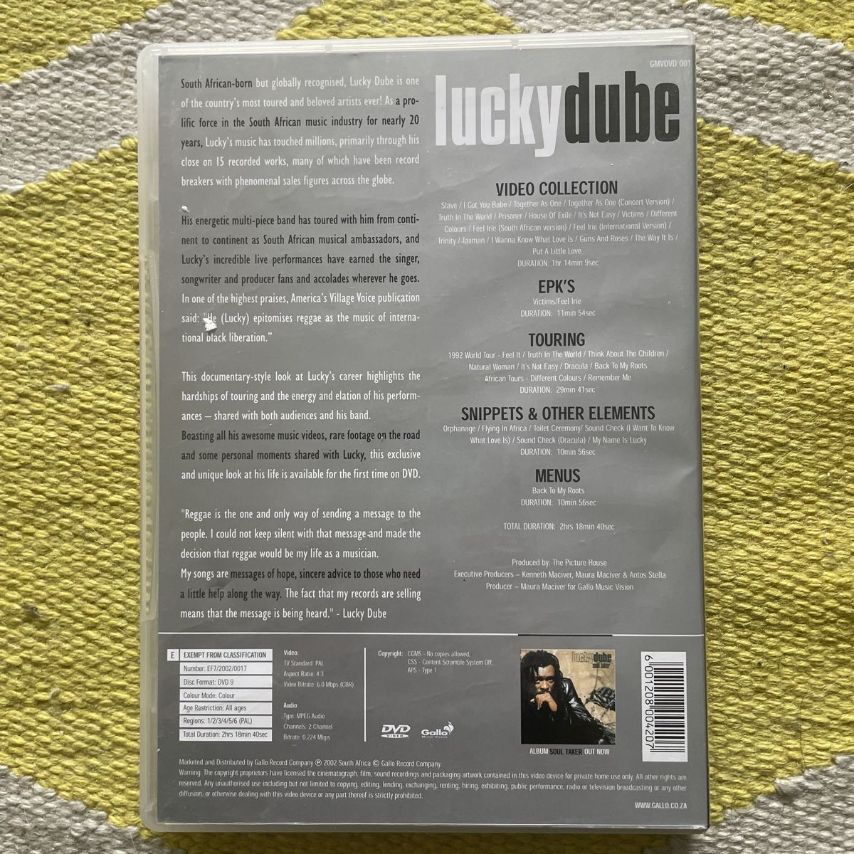 Tutti i DVDs: LUCKY DUBE-DVD LUCKY DUBE – Usato da Rorschacherberg venduto da CD-Roli 1