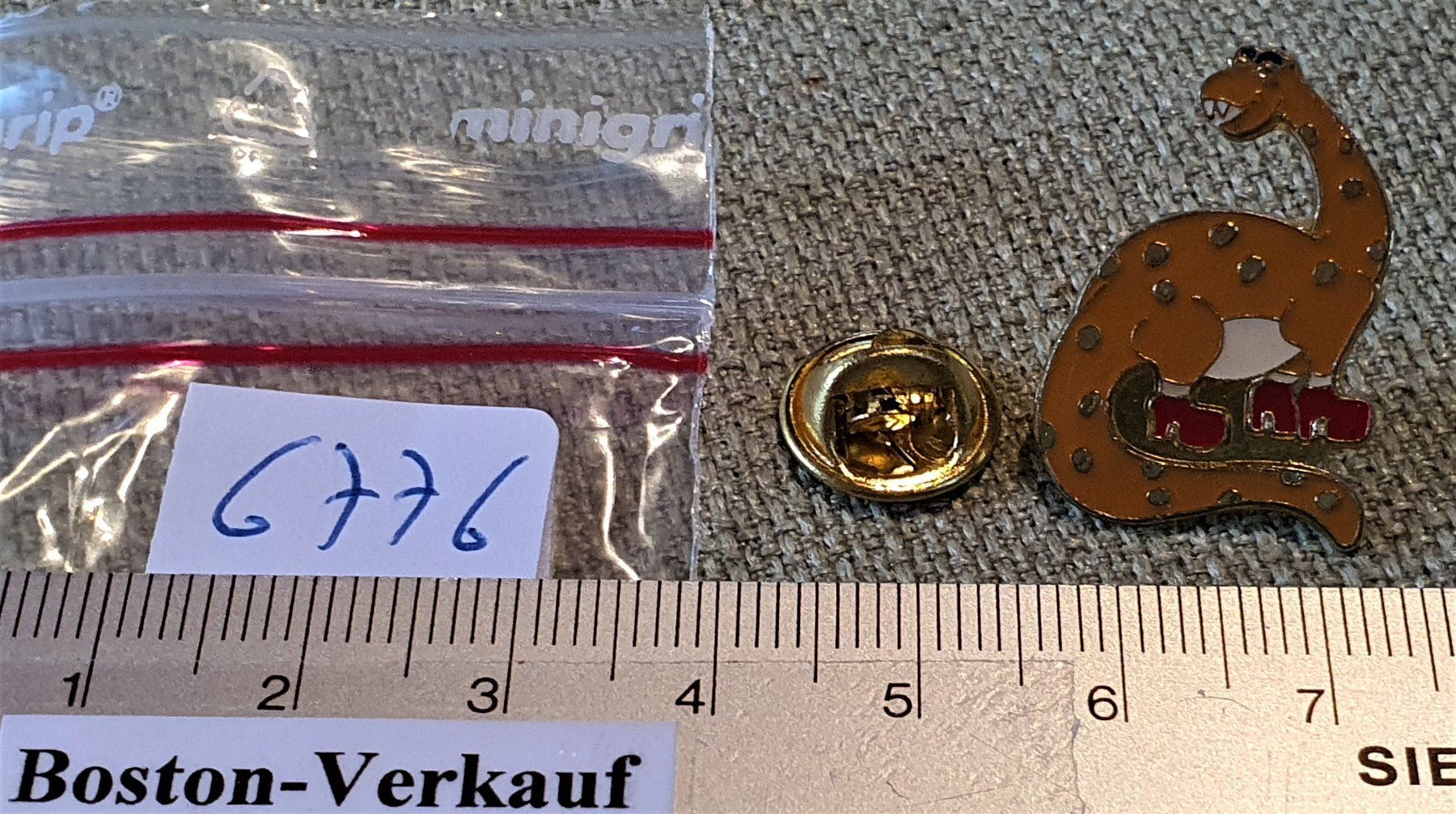 Spille: G776 - Pin Dinosaurier – Usato da Reinach BL venduto da Boston-Verkauf 1