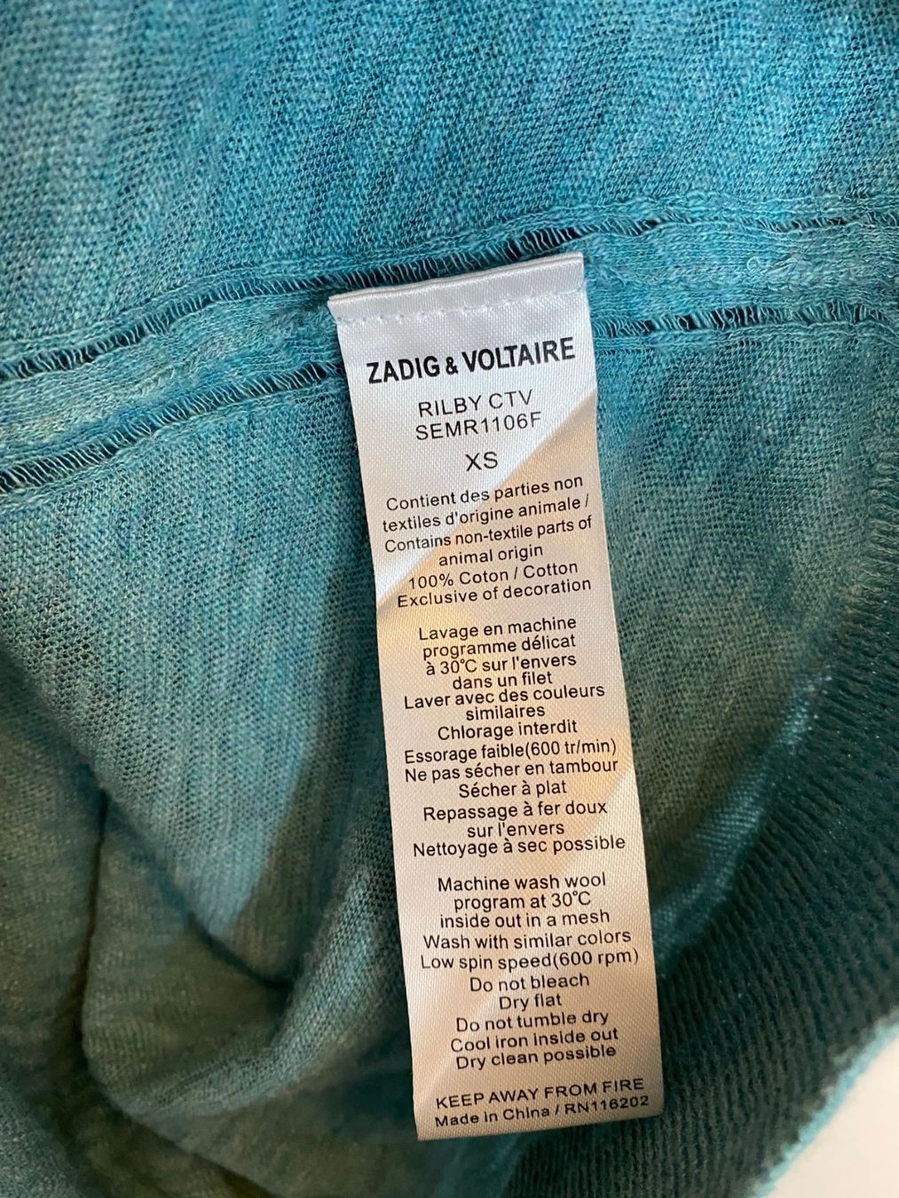Maglioni & Felpe: Zadig & Voltaire Damenpulli Gr. S - 100% Baumwolle – Usato da Frauenfeld venduto da LIL_NA 9