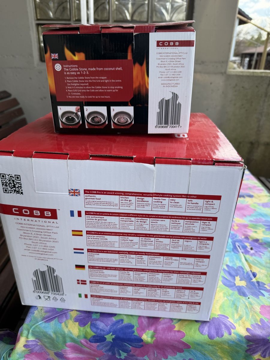 Griglie: Holzkohle Grill, COBB pro, Tischgrill – Nuovo (secondo la descrizione) da Horriwil venduto da Joseph24 3