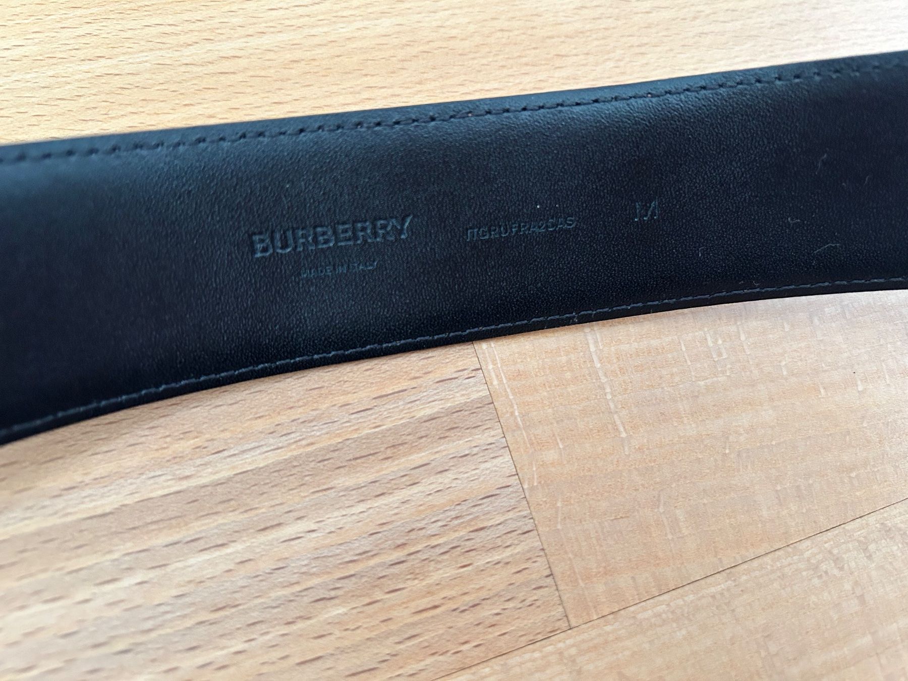 Burberry Ceintures: Burberry Monogram Ledergürtel – D'occasion à Zürich par predisha 4