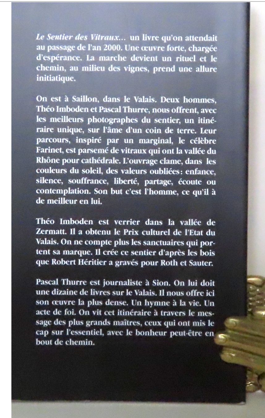 Bücher: Saillon - Le sentier des vitraux – Gebraucht aus Le Locle von LibrairieLaBergerie 3