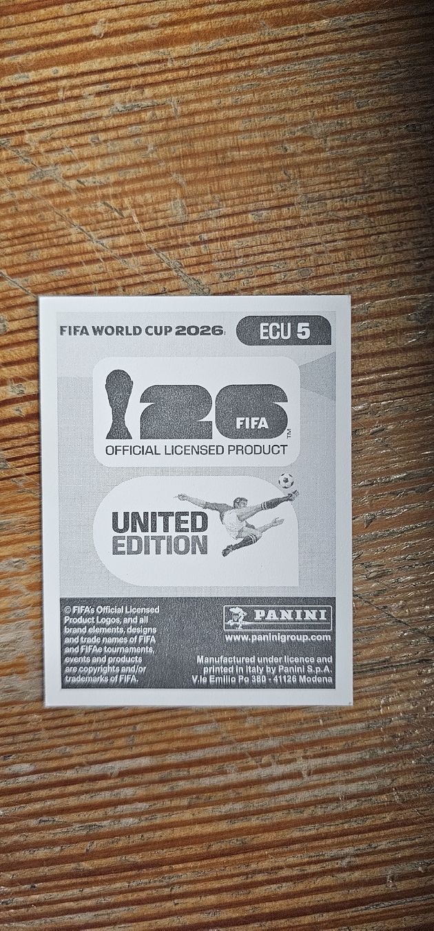 Panini Sammelbilder & Trading cards: Fifa World Cup Panini ECU 5 – Neu und originalverpackt aus Biel VS von volcom8702 1