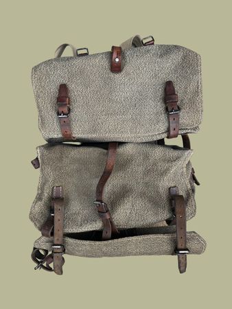 Blachenstofftornister Ord. 1914/17 Sac Paquetage WW1 WW2