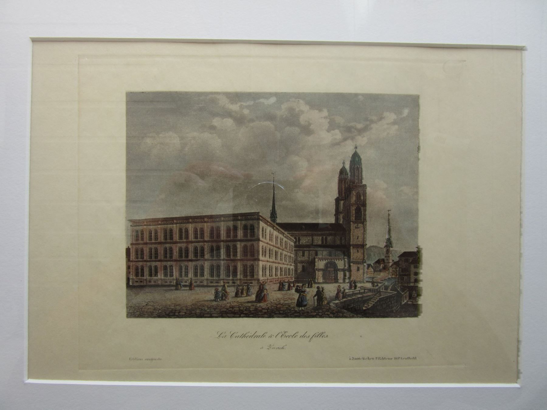 Incisioni: ZÜRICH /REF.MIT.R – Usato da Gersau venduto da kunst-online 1