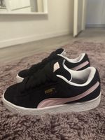Puma Suede Crepe schwarz rosa Damen Grösse 36