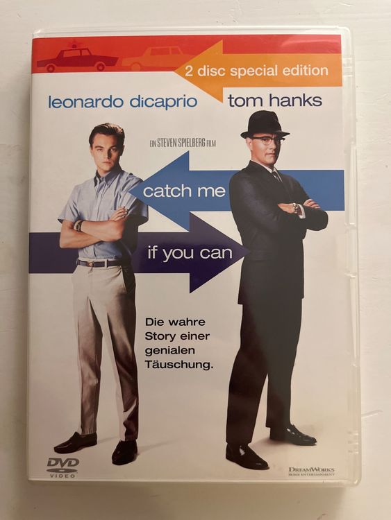 Catch Me If You Can (2003) Dvd 📀 - Leonardo Dicaprio 