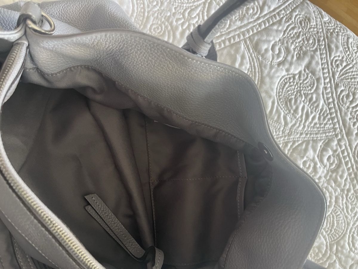 Abro Sacs femmes: Abro Handtasche Leder grau – Neuf (Voir description) à Luzern par CarpeLU 2