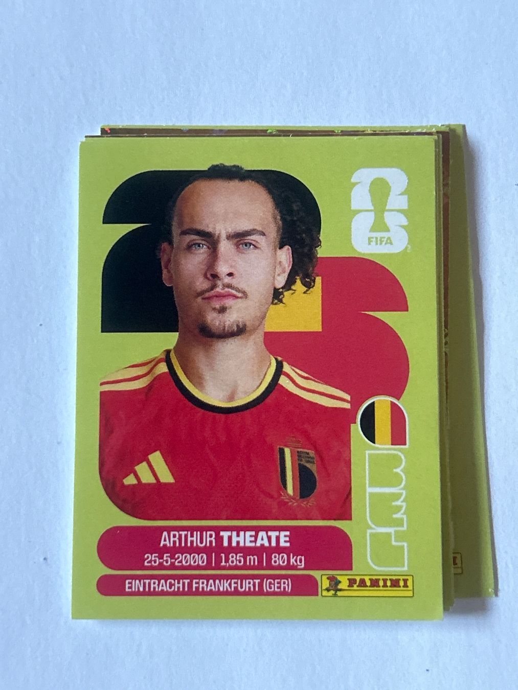 Panini Carte collezionabili: Panini WM 2026 Sticker - Theate BEL 3 – Nuovo (secondo la descrizione) da Troistorrents venduto da sim_d75d