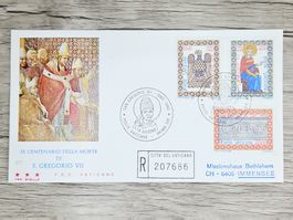 CL05 Enveloppe + Timbre Poste Vaticane 1985