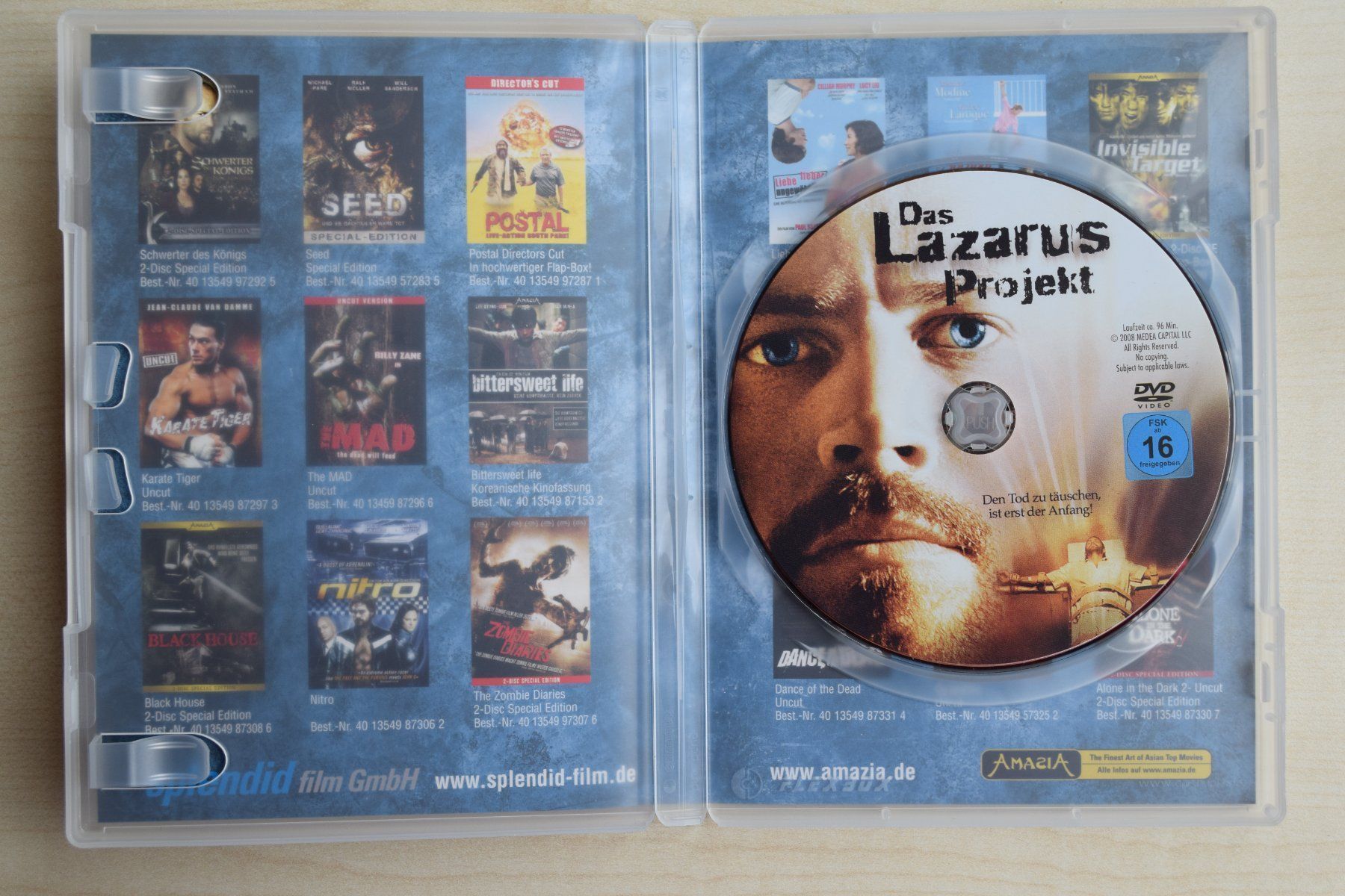 Alle DVDs: Das Lazarus Projekt (91) – Gebraucht aus Reutigen von DONDON55 3