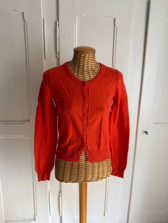 MARC O'POLO - Kaschmir Blend Cardigan koralle S