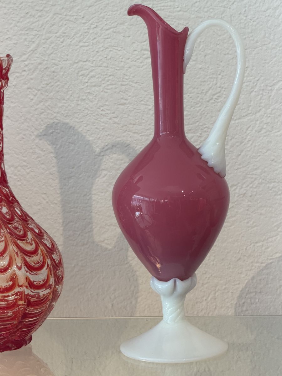 Murano Bicchieri: Vintage Opalglas Vase Murano – Usato da Andermatt venduto da Diadiusdiana
