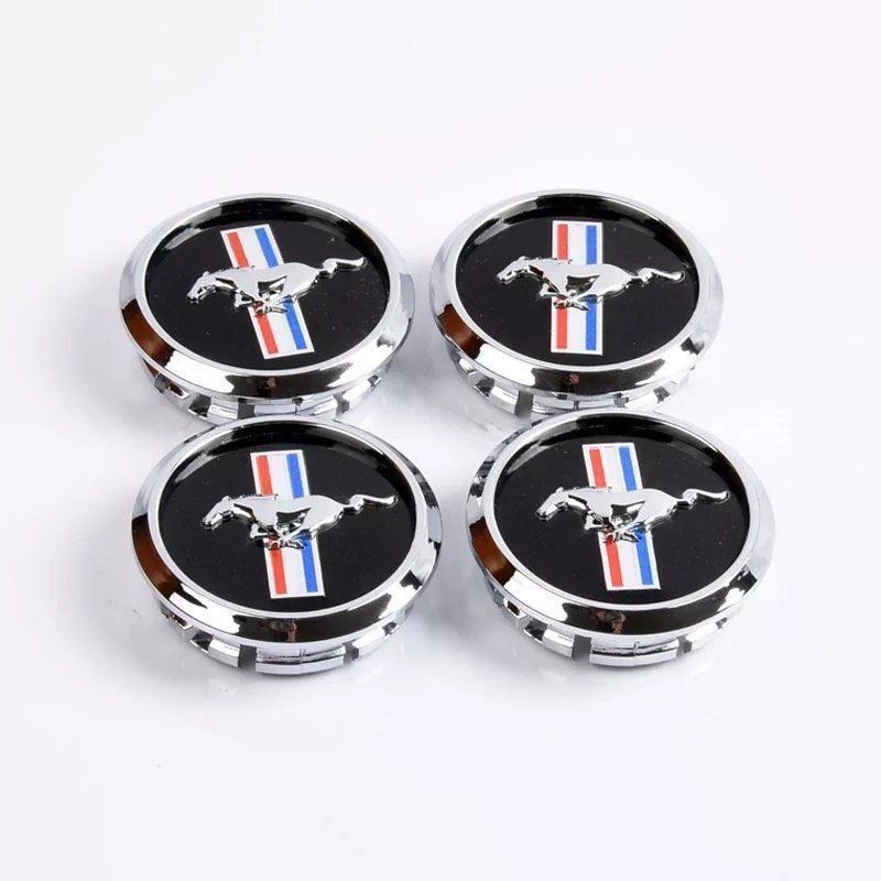 Tutti pezzi di ricambio auto: Mustang 68mm Radmitte Abdeckkappen – Nuovo e nell'imballaggio originale da Unterägeri venduto da RmOnline 2