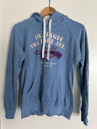 Damenpullover mit Kapuze Gr. M