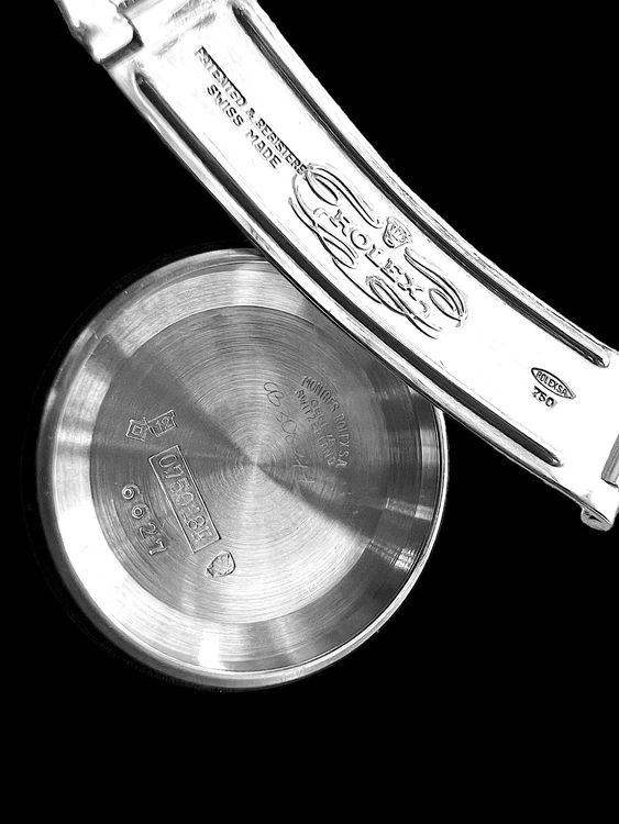Rolex Orologi: Rolex Oyster Date Weissgold 18k 1961 Automatic 31mm *U871 – Usato da Zürich venduto da GalerieInauen 8