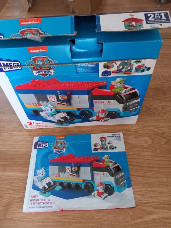 Paw patroller Paw Patrol Mega blox Duplo Chase, Everest, Mar | Kaufen ...