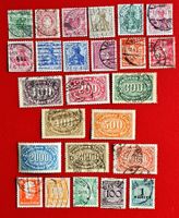 DEUTSCHES REICH INFLATION KLEINE SAMMLUNG 1923 GEST./2*