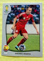 Andrés Iniesta Sticker Panini WM 2014