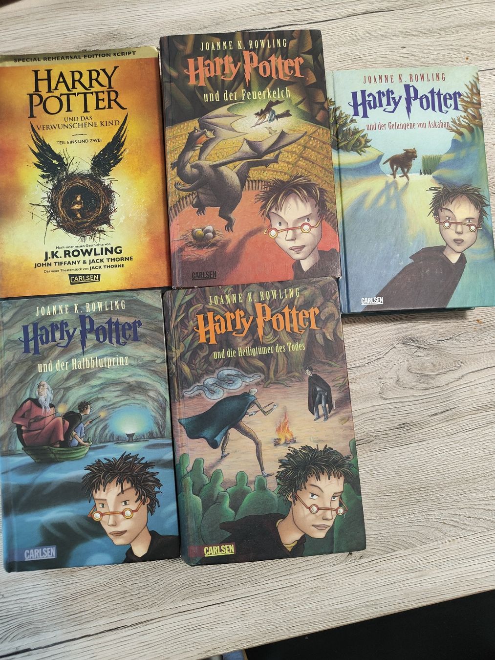 Libri: 5 Harry Potter Bücher – Usato da Winterthur venduto da ahm_l57n