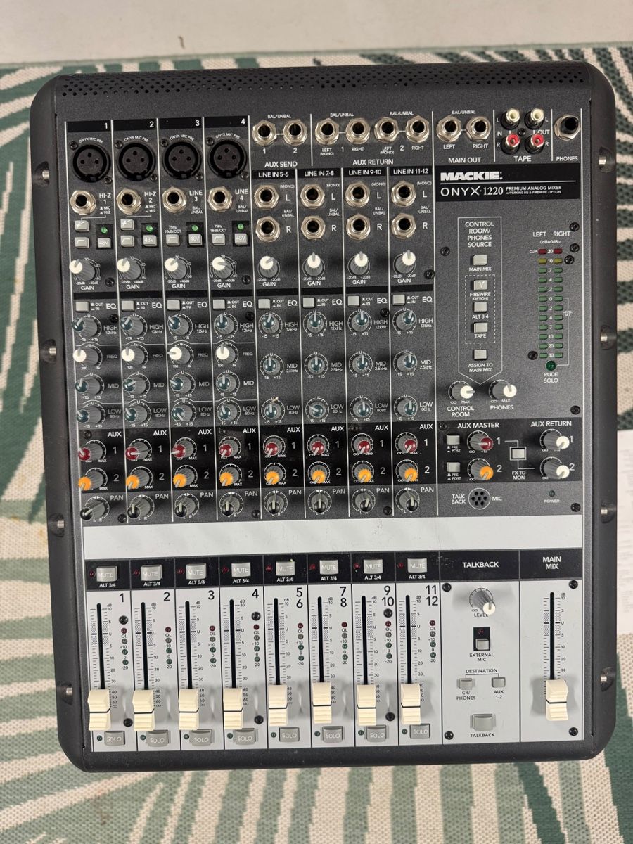 Mackie Console di mixaggio: Mackie Onyx 1220 Mischpult – Usato da Turbenthal venduto da RobinHood77 2