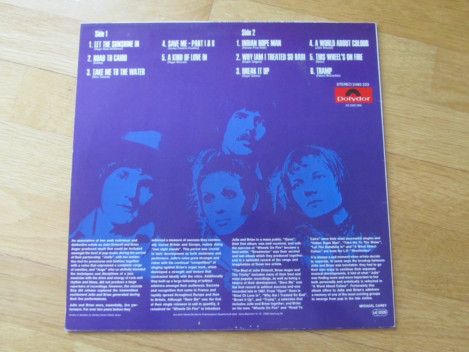 Vinyles: Julie Driscoll, Brian Auger & Trinity - TOP – D'occasion à Seengen par mikelele 3