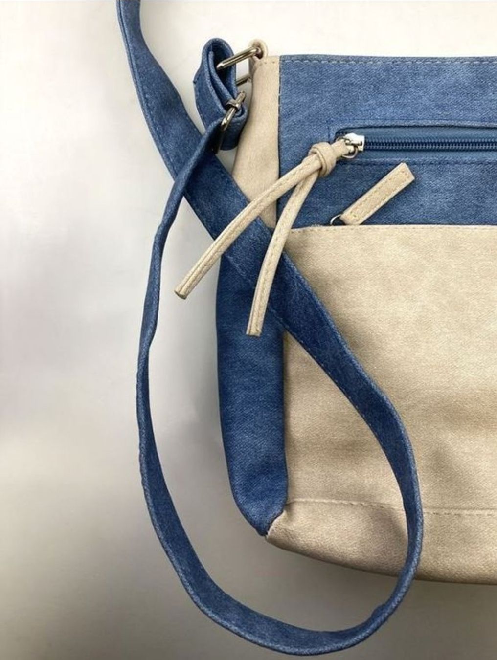 Taschen: BEAGLES | Umhänge Tasche | Beige/Blau – Neu (gemäss Beschreibung) aus Koppigen von gig_fbs5 4