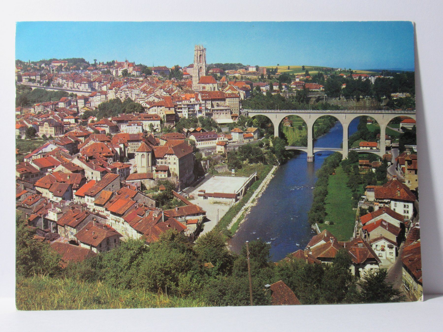 Cartoline postali: Fribourg – Usato da Grenchen venduto da frechri