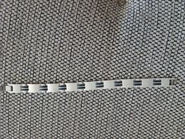 Armband Rochet Stahl Schwarz Silber 