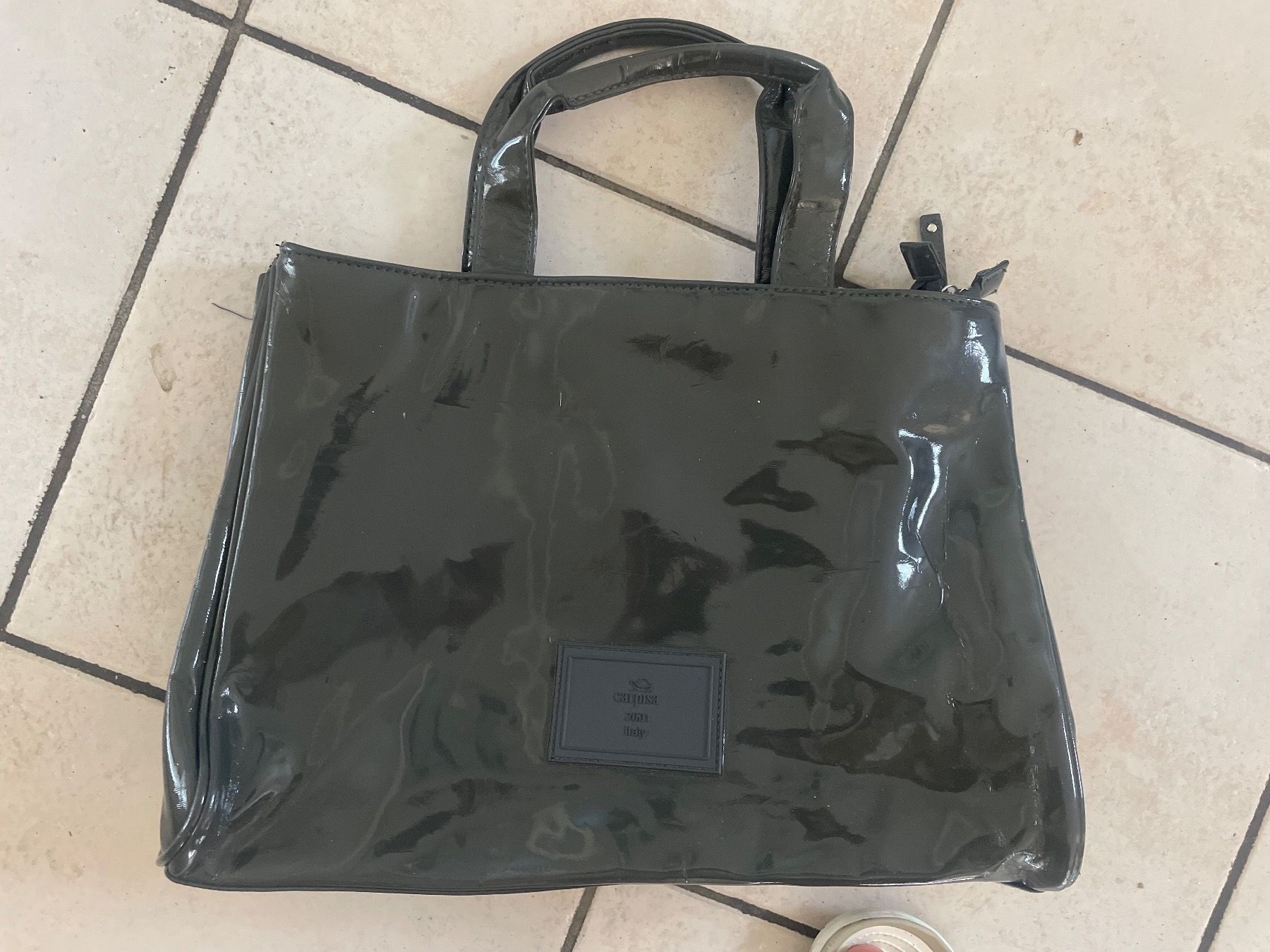Borse da donna: Dunkelgraue carpisa Handtasche – Usato da Obergerlafingen venduto da cabo4