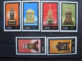 DDR 1975 Alte Uhren **