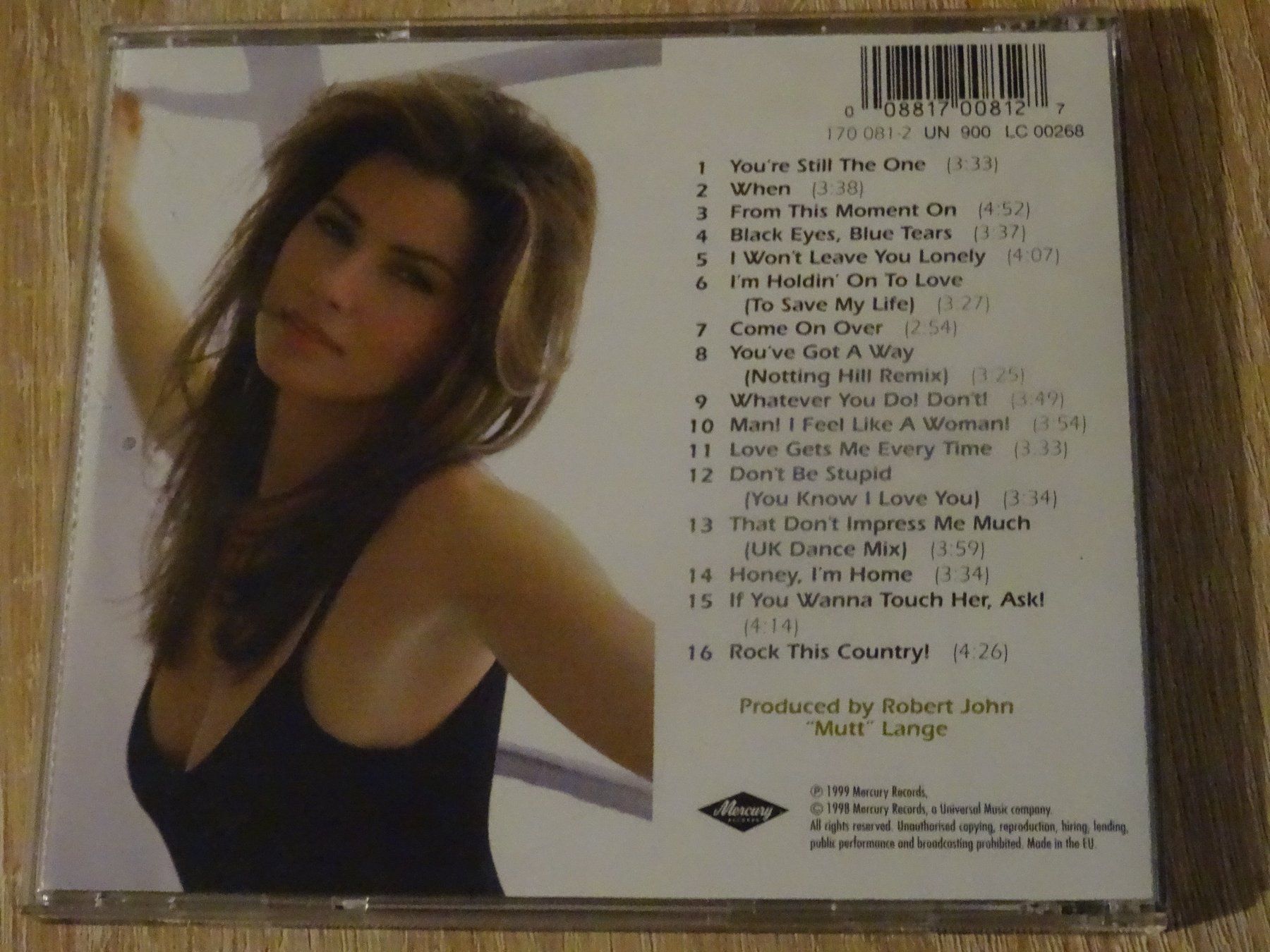 CD: Shania Twain - Come on Over CD – Usato da Olten venduto da Disc-Ausverkauf 1